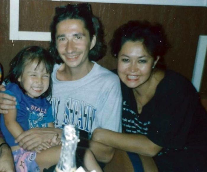 Байгали Серкебаев с женой