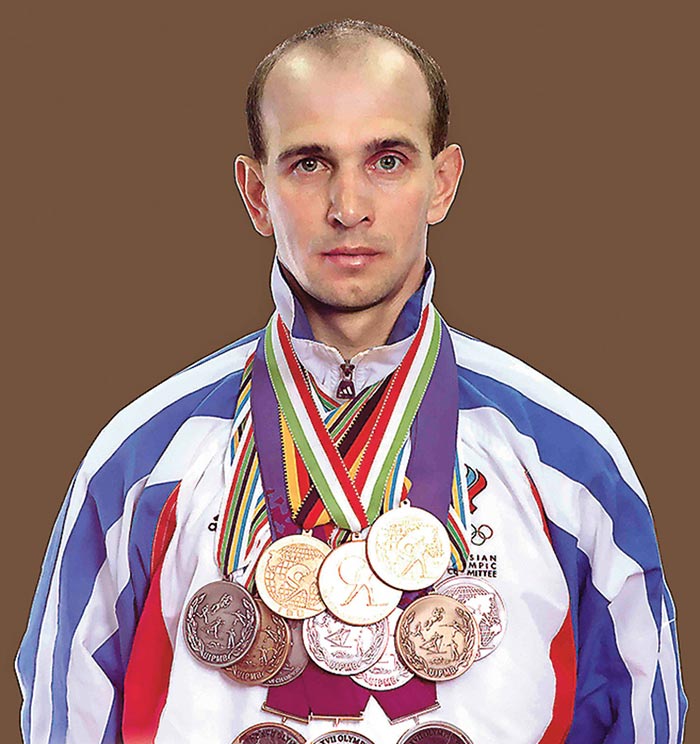 биатлонист Сергей Тарасов