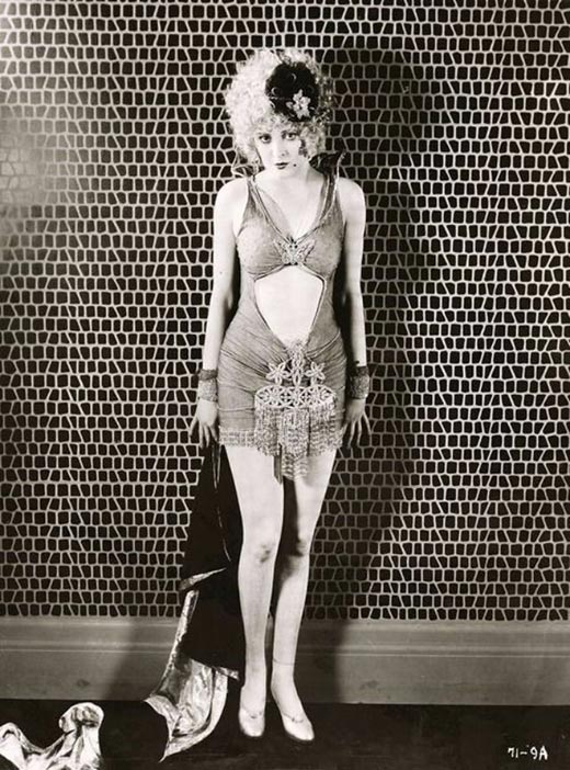 звезда немого кино Билли Дав