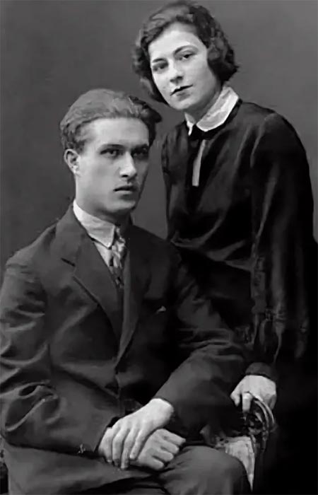 Борис Мокроусов и Эллен Гальпер