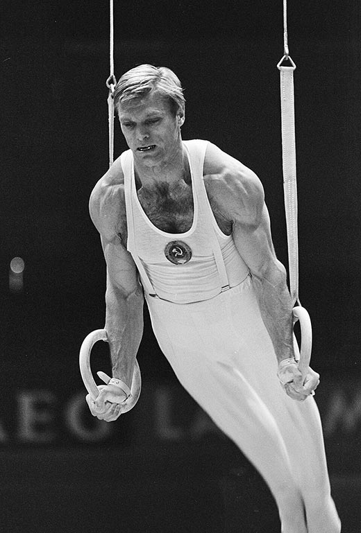 гимнаст Борис Шахлин