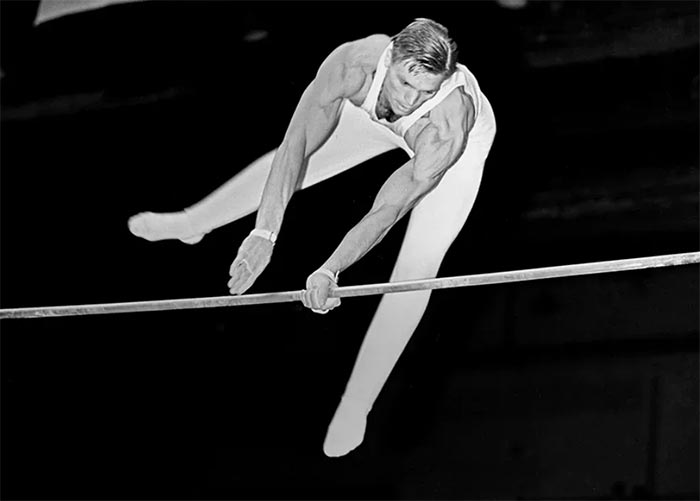 олимпийский чемпион Борис Шахлин