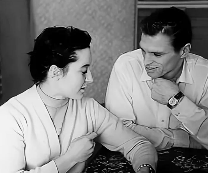 Борис Шахлин и жена Лариса