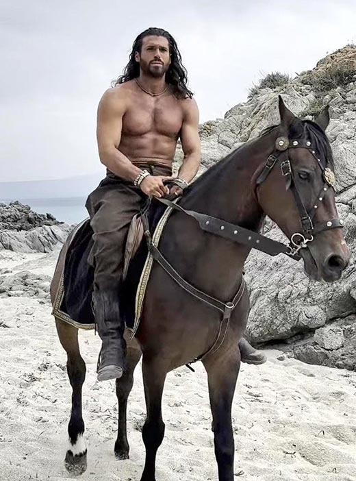 Джан Яман в фильме Сандокан