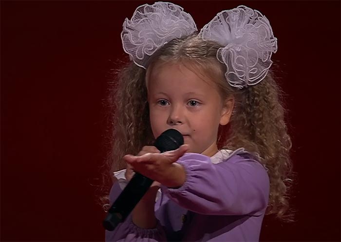 Анна Царева в шоу «Голос. Дети 12»