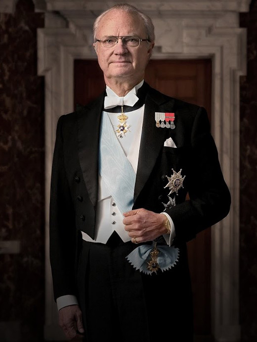 Король Швеции Карл XVI Густав