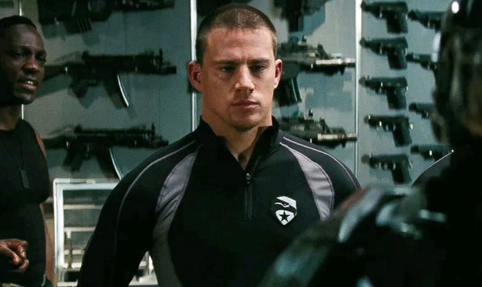 Ченнинг Татум в фильме Бросок кобры