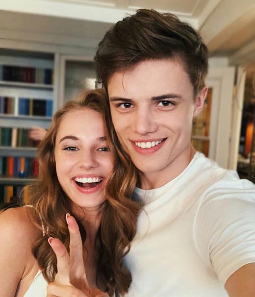 Даниэль Вегас и Елизавета Василенко