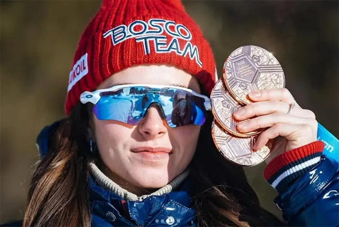 лыжница Дарья Непряева