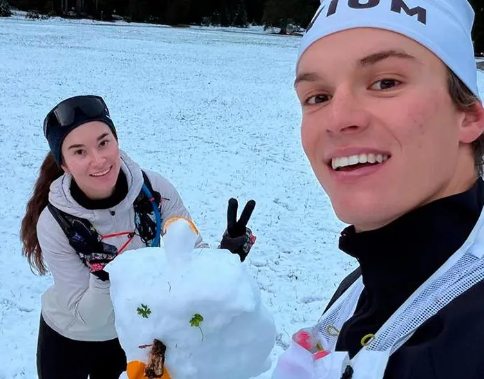 Дарья Непряева и Сергей Волков