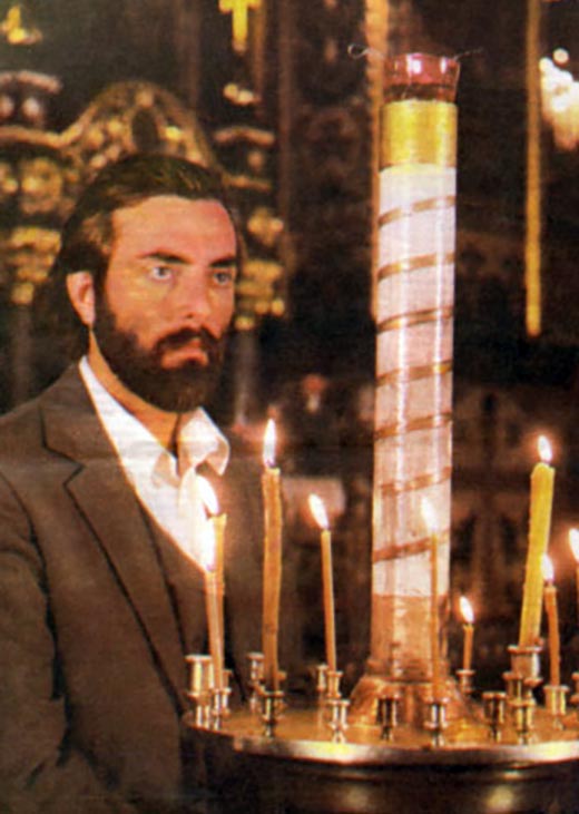 Давид Гиоргобиани в фильме Этюды о Врубеле