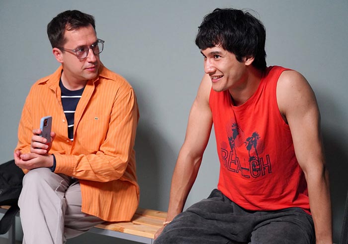 Давид Сократян в фильме 35-я страница