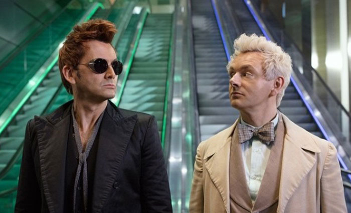 Дэвид Теннант в сериале Благие знамения