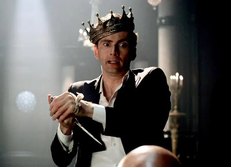 Дэвид Теннант в роли Гамлета