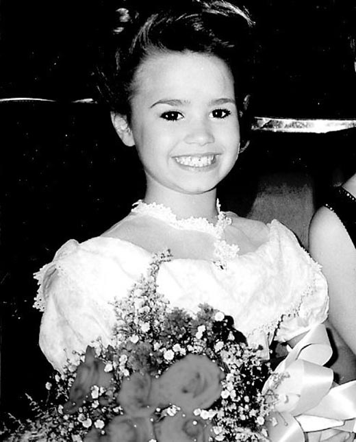 Деми Ловато в детстве