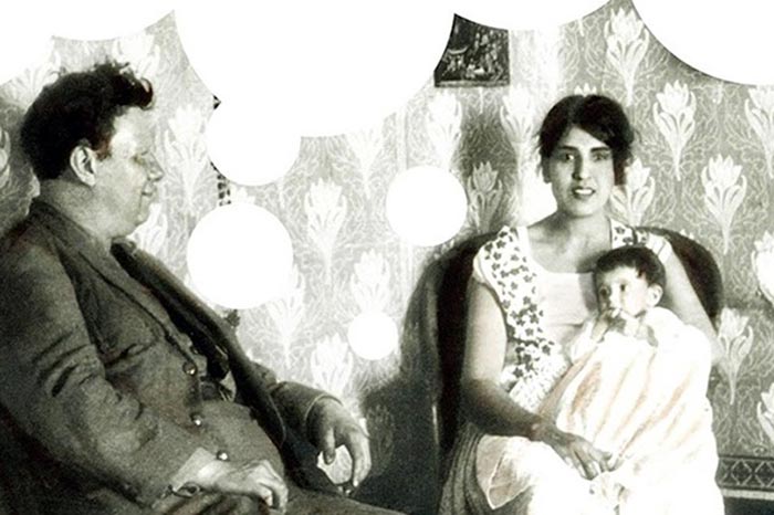 Диего Ривера и Гуадалупе Марин