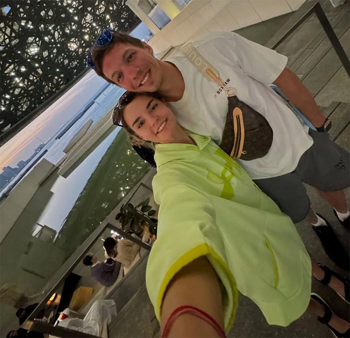 Дмитрий Соловьев и Дина Аверина