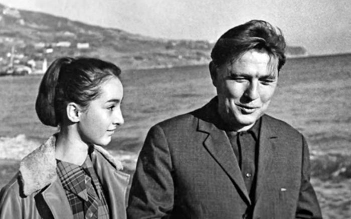 Додо Чоговадзе и режиссер Борис Рыцарев