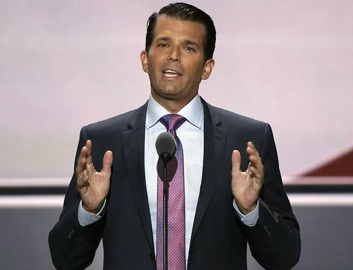 бизнесмен и политик Дональд Трамп-младший