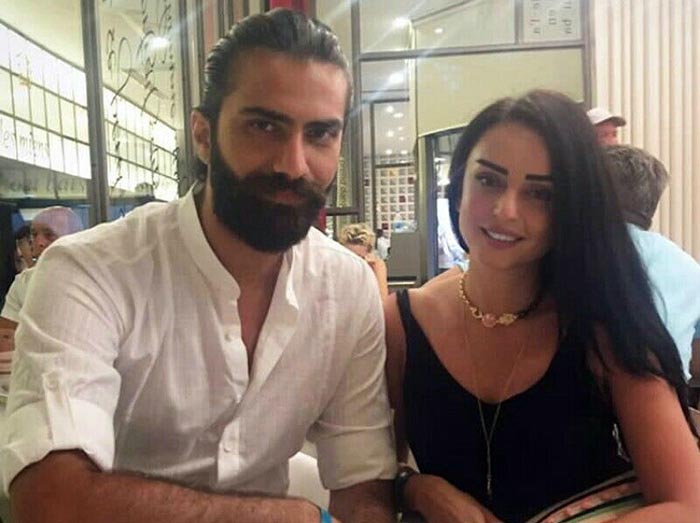 Эдип Зейдан и жена Мелания