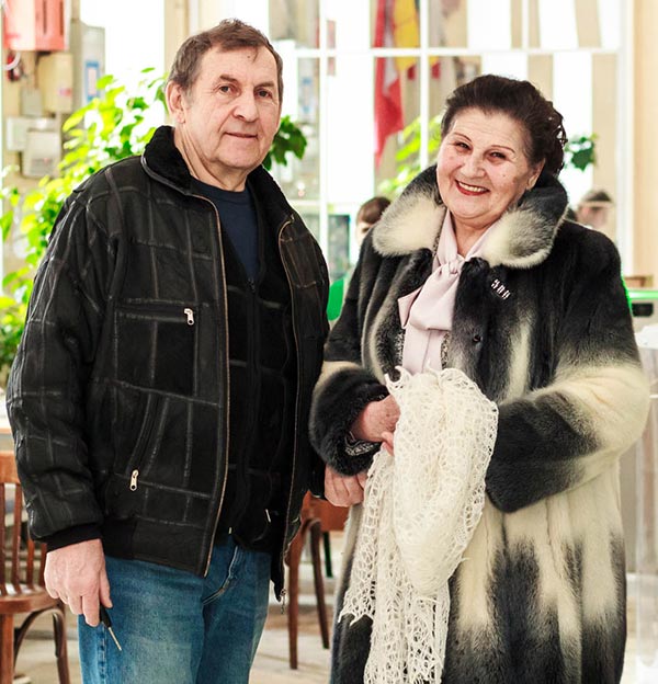 Екатерина Молодцова и муж Геннадий Молодцов