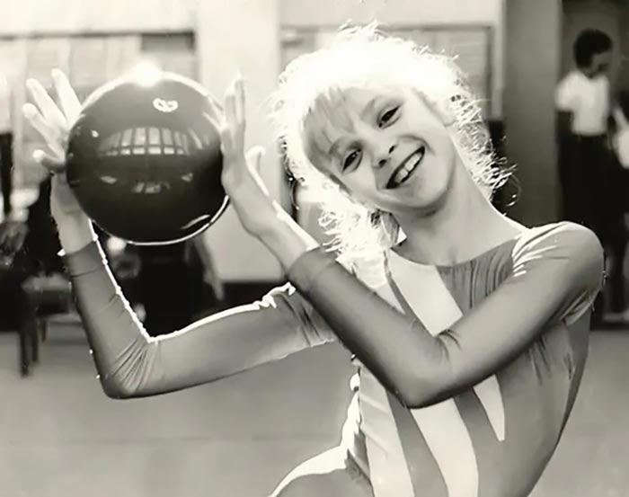 Екатерина Серебрянская в детстве