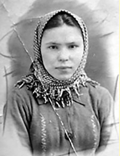 Екатерина Шкляева в молодости