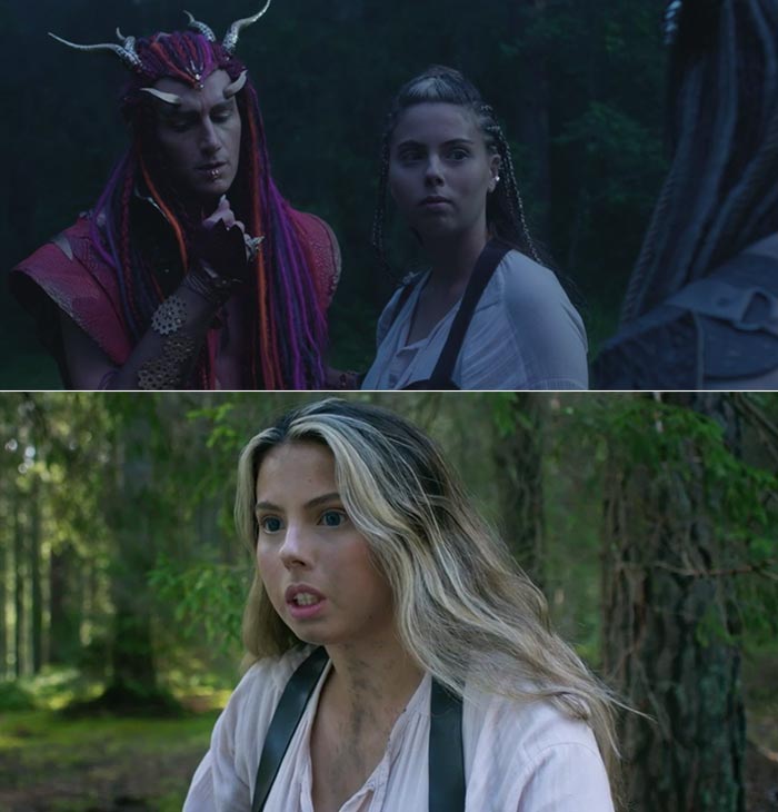 Екатерина Суворова в фильме Сказки тёмного леса