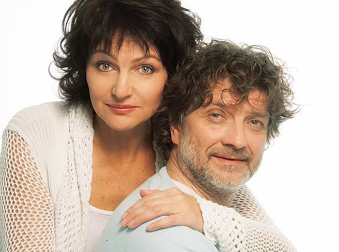 Елена Чарквиани и Алексей Молостов