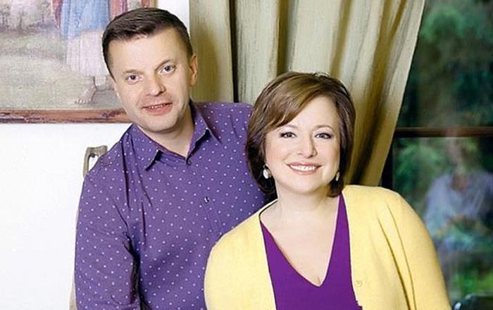 Елена Чекалова и Леонид Парфенов