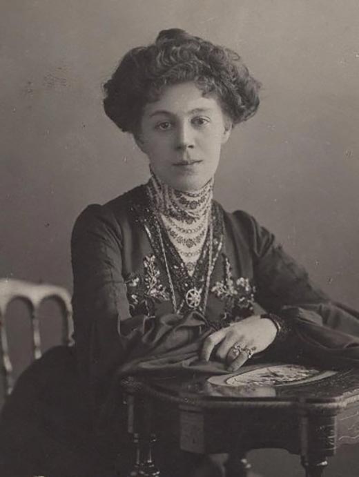 Елена Грановская в молодости