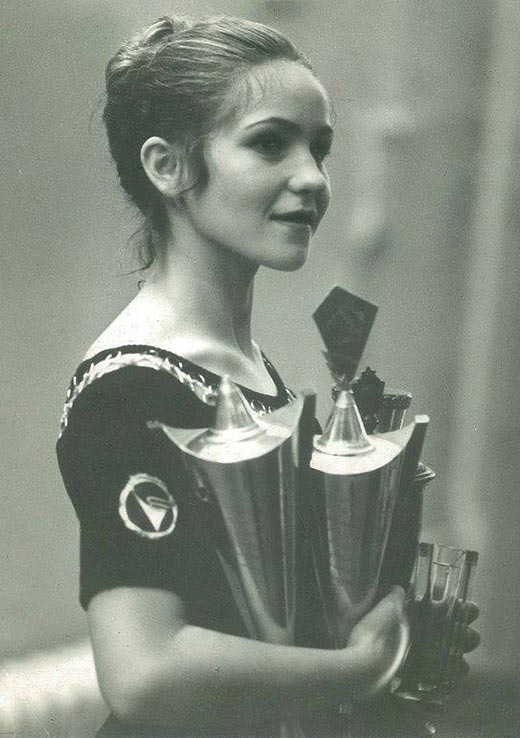 Елена Карпухина в молодости