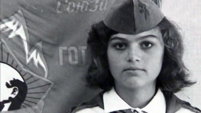 Елена Шуенкова в детстве