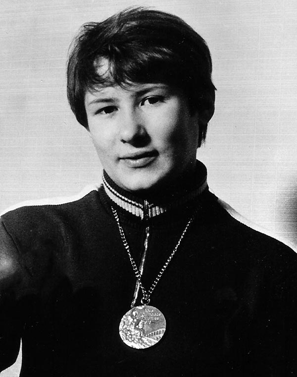 Елена Вайцеховская в молодости