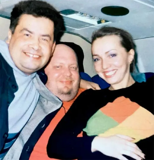 Елена Венгржиновская и Сергей Крылов