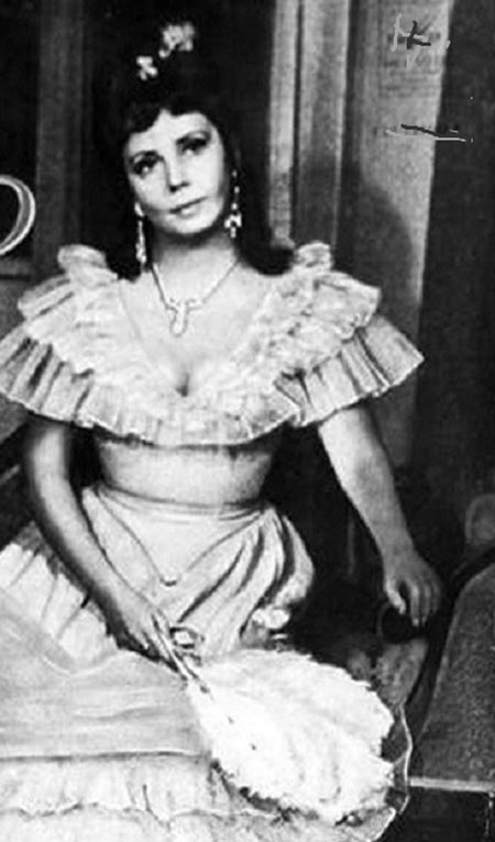 Елена Зименкова в молодости