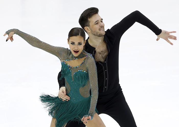 Елизавета Худайбердиева и Егор Базин