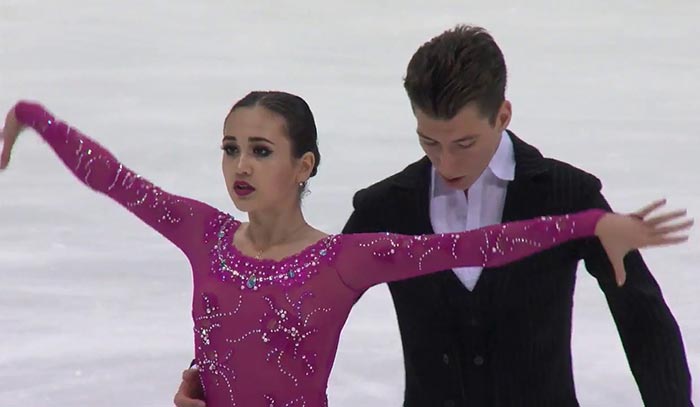 Елизавета Худайбердиева и Никита Назаров