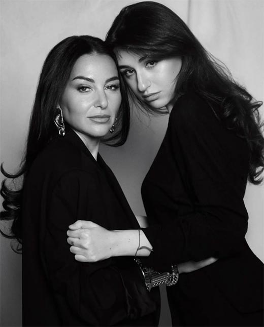 Эммануэль Турецкая и мать Лиана Турецкая