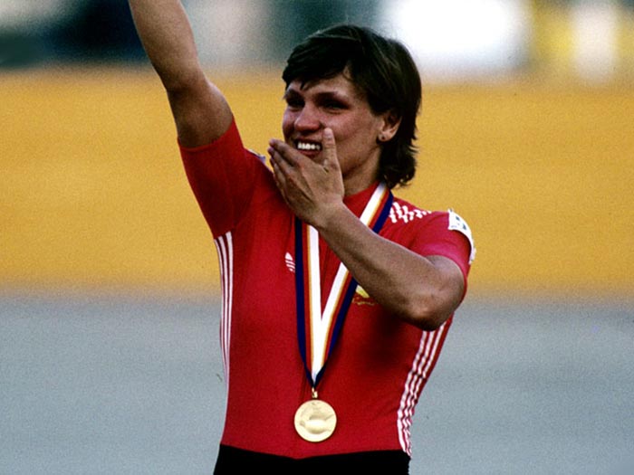 олимпийская чемпионка Эрика Салумяэ