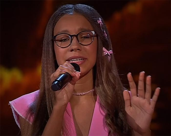 Есения Прозорова в шоу «Голос. Дети 12»