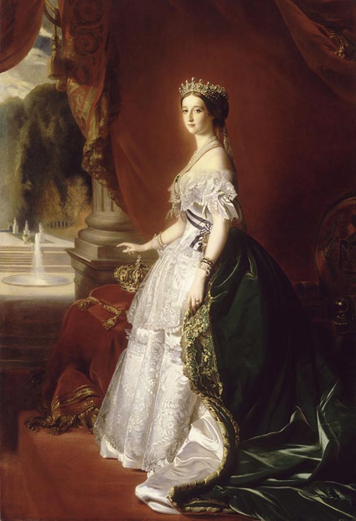 Евгения де Монтихо в молодости