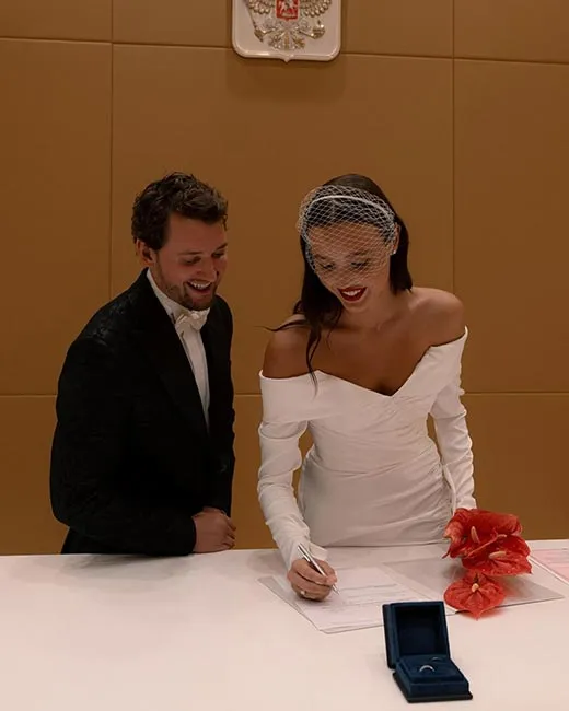 свадьба Евгении Левановой и Максима Ковтуна