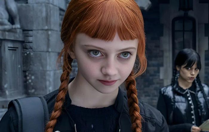 Эви Темплтон в сериале Уэнздэй