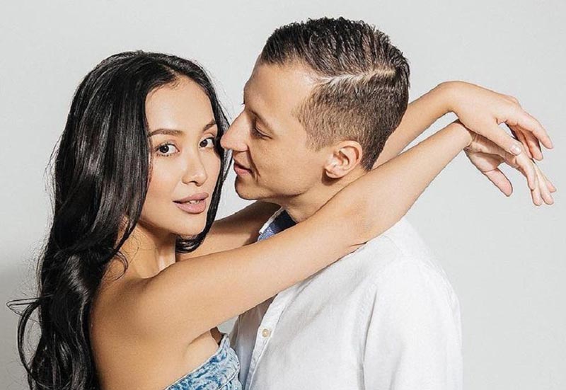 Фариза Ескермес и муж Андрей