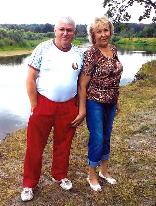 Елена Белова и муж Валерий Иванов