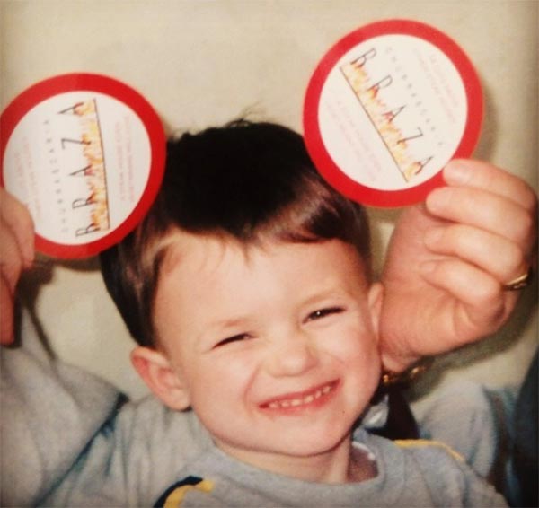 Максим Наумов в детстве