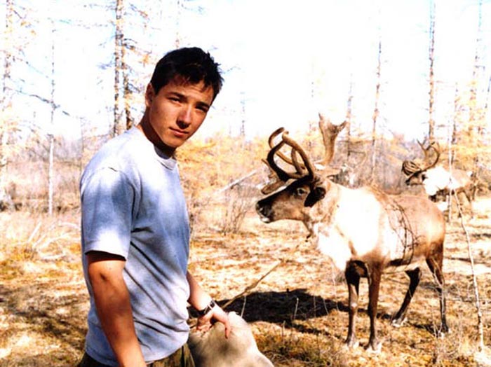 Филипп Абрютин в юности