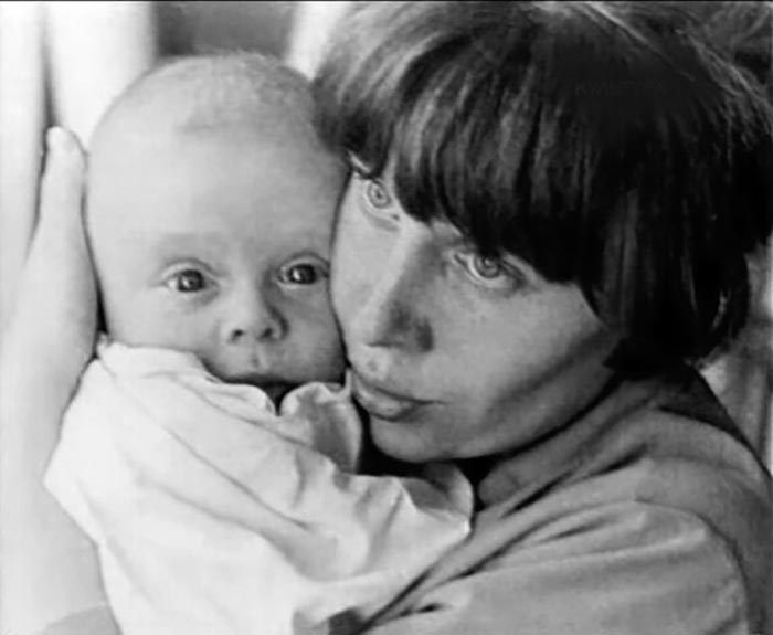 Франческа Ярбусова и сын Борис