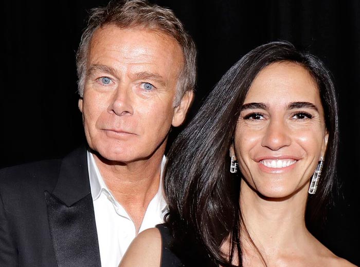 Франк Дюбоск и жена Даниэль